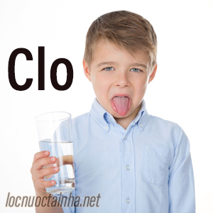 Nước thủy cục rất nặng clo
